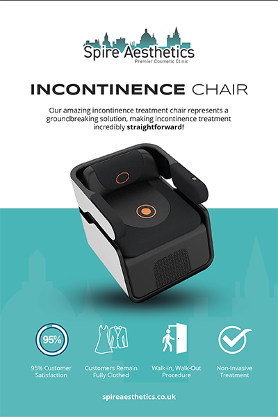 An image of Pelvic Floor Chair Therapy Huddersfield and the benefits.