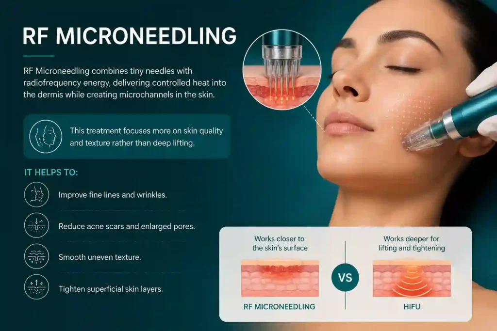 What Does RF Microneedling Do That HIFU Alone Cannot Huddersfield