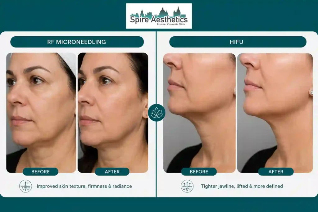 Can RF Microneedling and HIFU Be Combined Huddersfield?