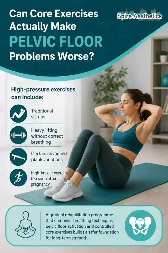 Can Strengthening Your Core Alone Actually Make Pelvic Floor Problems Worse Huddersfield?